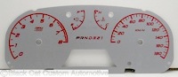 Colorado Canyon Silver Gauge Face